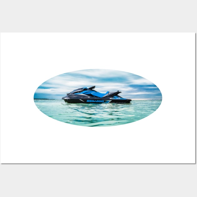 Blue GTR Sea Doo Wall Art by Pam069